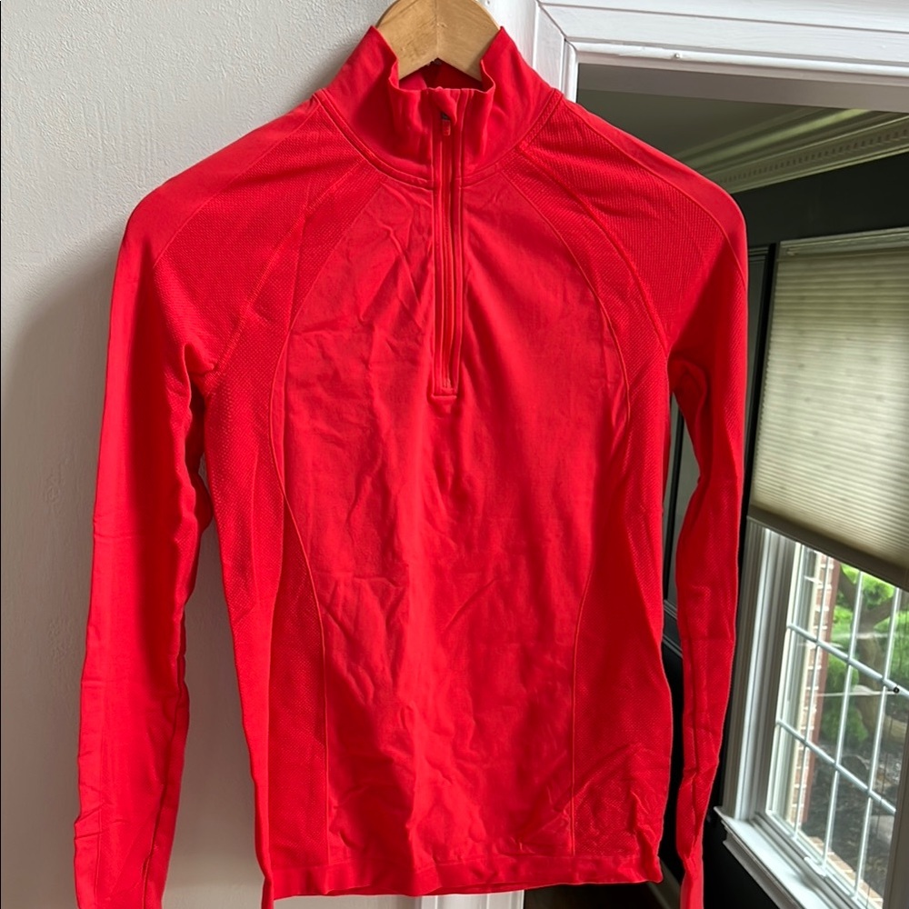 Sweaty Betty Bright Red Zip-Up Jacket